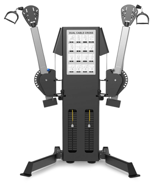 MAX II DUAL CABLE CROSS D605 105KG x 2