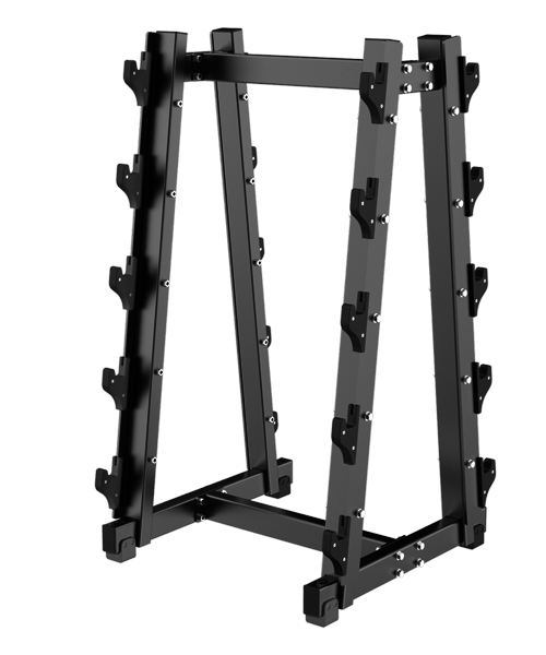 PORTA BARRA X 10 NEGRO D981