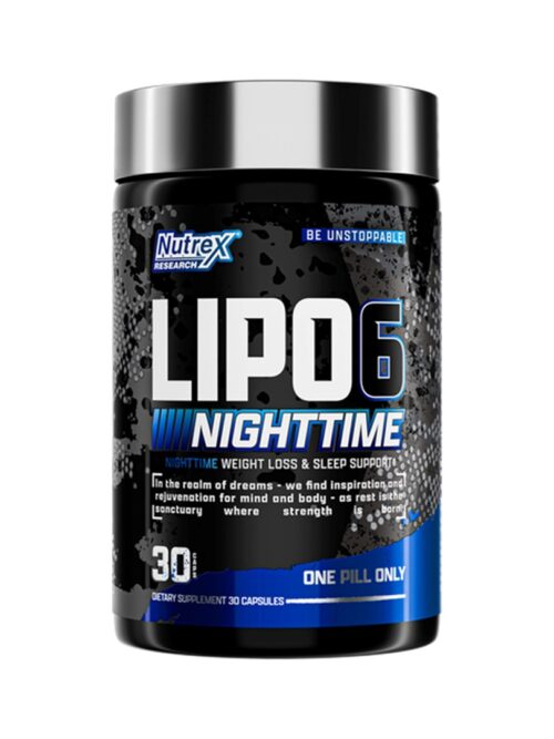 LIPO 6 BLACK UC  NUTREX 30 CAP