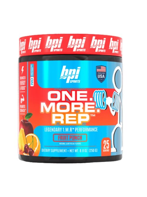 ONE MORE REP - FRUIT PUNCH  - BPI