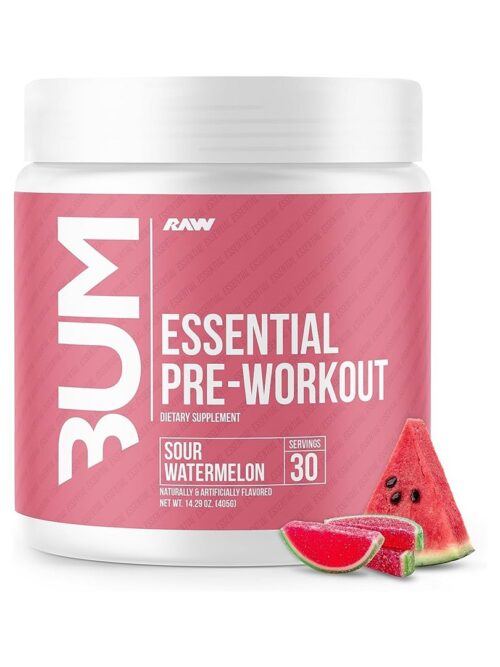 RAW CBUM ESSENTIAL PRE ENTRENO WATERMELON 30 SERV