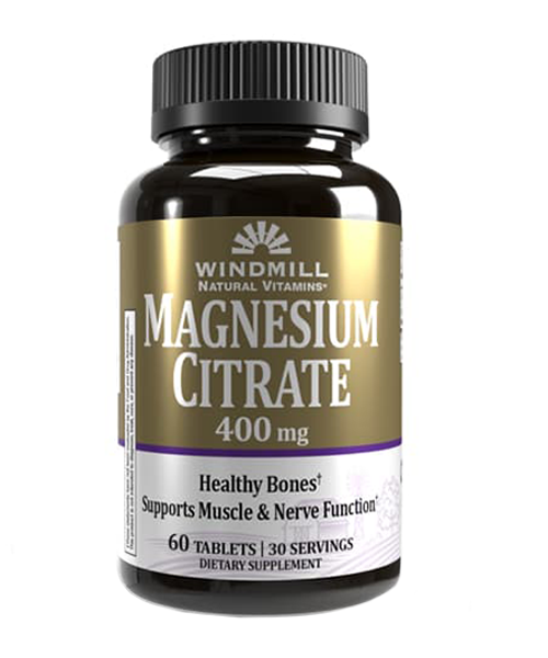 WINDMILL MAGNESIUM CITRATE 60 CAPSULAS