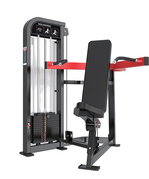 HOMBROS SENTADO CON PLACAS TF003 – 100 KG
